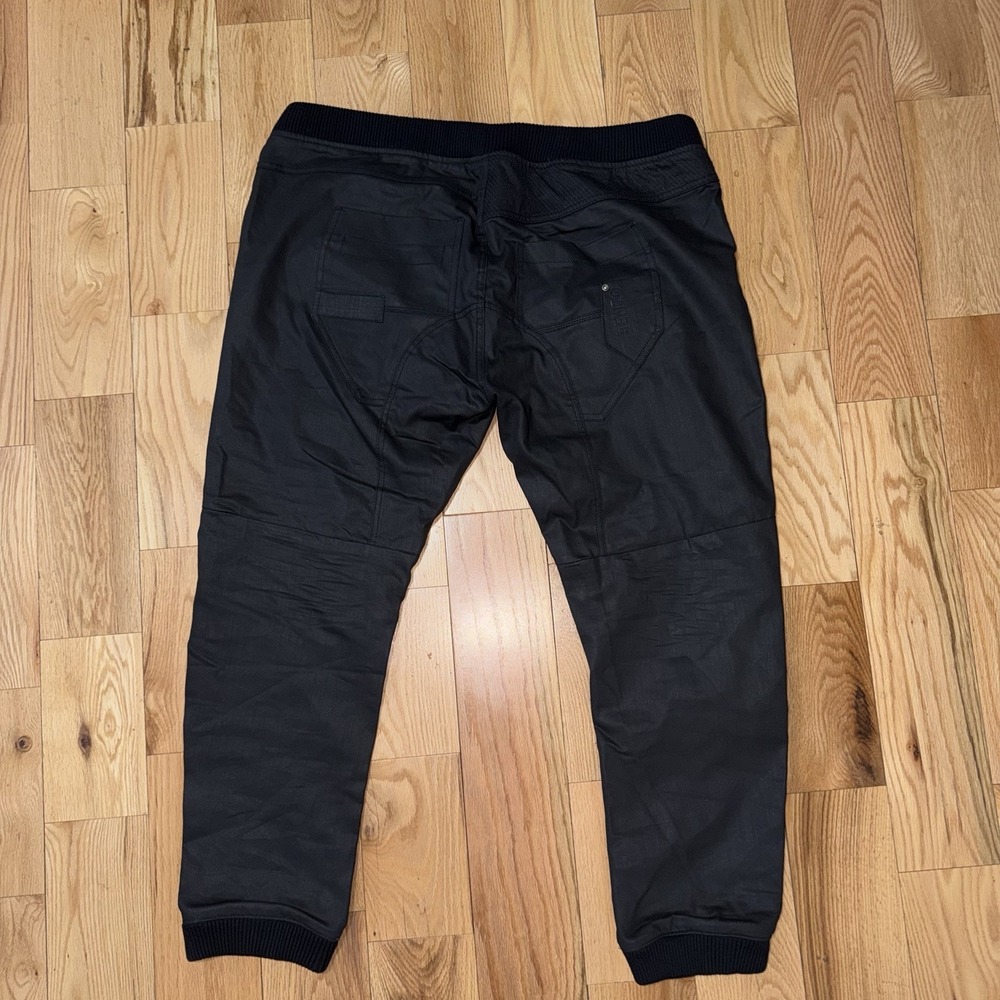 Enzo Mens Jeans 686 Pants Black Size 48 Joggers With Pockets - Picture 9 of 11